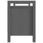 vidaXL Flurbank Grau 110x40x60 cm Massivholz Kiefer vidaXL Flurbank Grau 110x40x60 cm Massivholz Kiefer