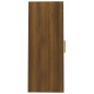 vidaXL Hängeschrank Braun Eichen-Optik 69,5x34x90 cm vidaXL Hängeschrank Braun Eichen-Optik 69,5x34x90 cm
