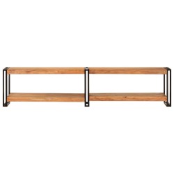vidaXL TV-Schrank 180x30x40 cm Massivholz Akazie