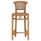 vidaXL Barhocker Teak Massivholz vidaXL Barhocker Teak Massivholz