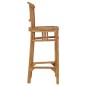vidaXL Barhocker Teak Massivholz vidaXL Barhocker Teak Massivholz