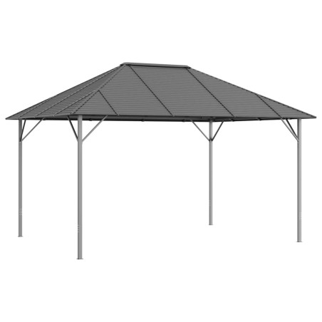 vidaXL Pavillon mit Dach 4x3 m Anthrazit