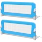Kleinkind Bettschutzgitter 2 Stk. Blau 102x42 cm Kleinkind Bettschutzgitter 2 Stk. Blau 102x42 cm