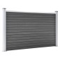 vidaXL Zaunelement WPC 180x105 cm Schwarz vidaXL Zaunelement WPC 180x105 cm Schwarz