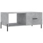 vidaXL Couchtisch Betongrau 90x50x40 cm Holzwerkstoff vidaXL Couchtisch Betongrau 90x50x40 cm Holzwerkstoff