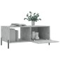 vidaXL Couchtisch Betongrau 90x50x40 cm Holzwerkstoff vidaXL Couchtisch Betongrau 90x50x40 cm Holzwerkstoff