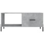vidaXL Couchtisch Betongrau 90x50x40 cm Holzwerkstoff vidaXL Couchtisch Betongrau 90x50x40 cm Holzwerkstoff