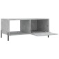 vidaXL Couchtisch Betongrau 90x50x40 cm Holzwerkstoff vidaXL Couchtisch Betongrau 90x50x40 cm Holzwerkstoff