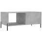 vidaXL Couchtisch Betongrau 90x50x40 cm Holzwerkstoff vidaXL Couchtisch Betongrau 90x50x40 cm Holzwerkstoff