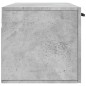 vidaXL Wandschrank Betongrau 100x36,5x35 cm Holzwerkstoff vidaXL Wandschrank Betongrau 100x36,5x35 cm Holzwerkstoff