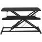 vidaXL Arbeitsstation Verstellbar 90x40x(13-50) cm Stahl Holzwerkstoff vidaXL Arbeitsstation Verstellbar 90x40x(13-50) cm Stahl Holzwerkstoff