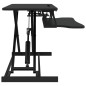 vidaXL Arbeitsstation Verstellbar 90x40x(13-50) cm Stahl Holzwerkstoff vidaXL Arbeitsstation Verstellbar 90x40x(13-50) cm Stahl Holzwerkstoff