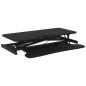 vidaXL Arbeitsstation Verstellbar 90x40x(13-50) cm Stahl Holzwerkstoff vidaXL Arbeitsstation Verstellbar 90x40x(13-50) cm Stahl Holzwerkstoff