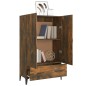 vidaXL Highboard Räuchereiche 70x31x115 cm Holzwerkstoff vidaXL Highboard Räuchereiche 70x31x115 cm Holzwerkstoff