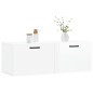 vidaXL Wandschrank Hochglanz-Weiß 100x36,5x35 cm Holzwerkstoff vidaXL Wandschrank Hochglanz-Weiß 100x36,5x35 cm Holzwerkstoff