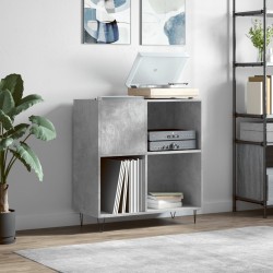vidaXL Plattenschrank Betongrau 84,5x38x89 cm Holzwerkstoff