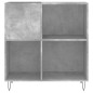vidaXL Plattenschrank Betongrau 84,5x38x89 cm Holzwerkstoff vidaXL Plattenschrank Betongrau 84,5x38x89 cm Holzwerkstoff