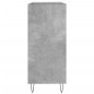 vidaXL Plattenschrank Betongrau 84,5x38x89 cm Holzwerkstoff vidaXL Plattenschrank Betongrau 84,5x38x89 cm Holzwerkstoff