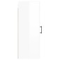 vidaXL Wandschrank Hochglanz-Weiß 34,5x34x90 cm vidaXL Wandschrank Hochglanz-Weiß 34,5x34x90 cm