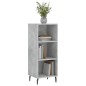 vidaXL Sideboard Betongrau 34,5x32,5x90 cm Holzwerkstoff vidaXL Sideboard Betongrau 34,5x32,5x90 cm Holzwerkstoff