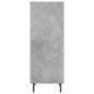 vidaXL Sideboard Betongrau 34,5x32,5x90 cm Holzwerkstoff vidaXL Sideboard Betongrau 34,5x32,5x90 cm Holzwerkstoff