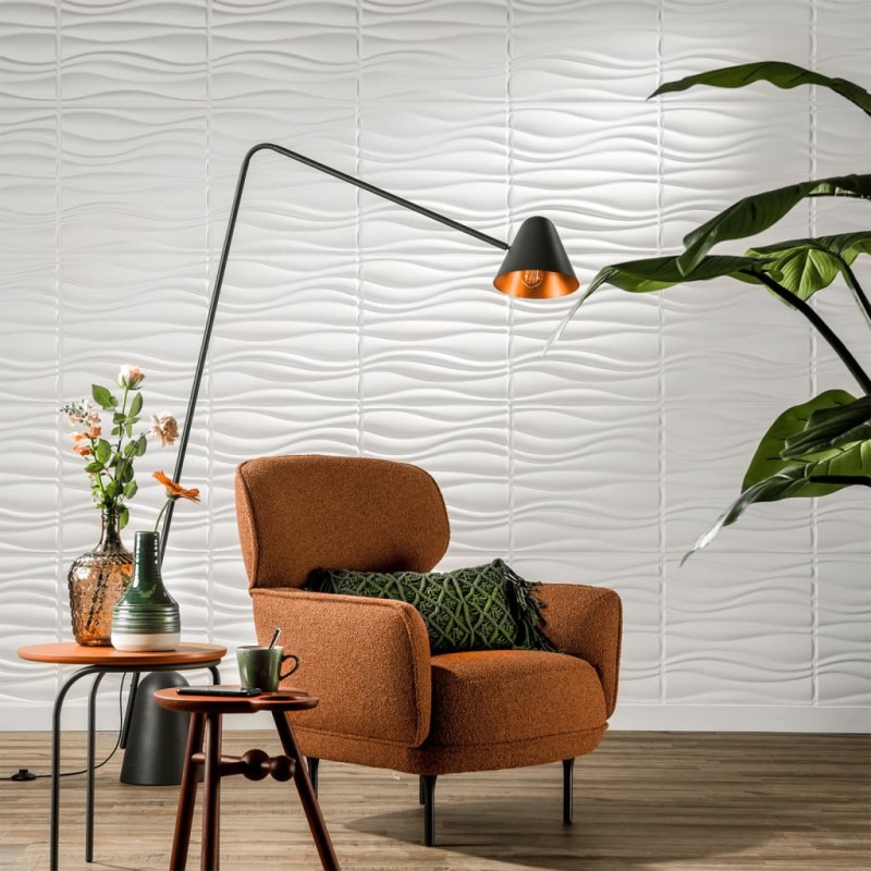 WallArt 3D-Wandpaneele 24 Stk. GA-WA04 Waves WallArt 3D-Wandpaneele 24 Stk. GA-WA04 Waves