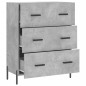 vidaXL Sideboard Betongrau 69,5x34x90 cm Holzwerkstoff vidaXL Sideboard Betongrau 69,5x34x90 cm Holzwerkstoff
