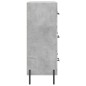vidaXL Sideboard Betongrau 69,5x34x90 cm Holzwerkstoff vidaXL Sideboard Betongrau 69,5x34x90 cm Holzwerkstoff