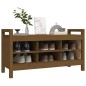 vidaXL Flurbank Honigbraun 110x40x60 cm Massivholz Kiefer vidaXL Flurbank Honigbraun 110x40x60 cm Massivholz Kiefer