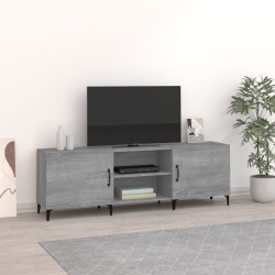 vidaXL TV-Schrank Grau Sonoma 150x30x50 cm Holzwerkstoff