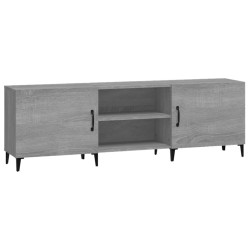 vidaXL TV-Schrank Grau Sonoma 150x30x50 cm Holzwerkstoff