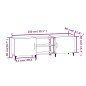 vidaXL TV-Schrank Grau Sonoma 150x30x50 cm Holzwerkstoff vidaXL TV-Schrank Grau Sonoma 150x30x50 cm Holzwerkstoff