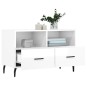 vidaXL TV-Schrank Hochglanz-Weiß 80x36x50 cm Holzwerkstoff vidaXL TV-Schrank Hochglanz-Weiß 80x36x50 cm Holzwerkstoff