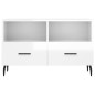 vidaXL TV-Schrank Hochglanz-Weiß 80x36x50 cm Holzwerkstoff vidaXL TV-Schrank Hochglanz-Weiß 80x36x50 cm Holzwerkstoff