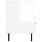 vidaXL TV-Schrank Hochglanz-Weiß 80x36x50 cm Holzwerkstoff vidaXL TV-Schrank Hochglanz-Weiß 80x36x50 cm Holzwerkstoff