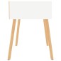 vidaXL Nachttische 2 Stk. Weiß 40x40x56 cm Holzwerkstoff vidaXL Nachttische 2 Stk. Weiß 40x40x56 cm Holzwerkstoff