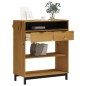 vidaXL Bartisch FLAM 92x45x110 cm Massivholz Kiefer vidaXL Bartisch FLAM 92x45x110 cm Massivholz Kiefer