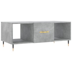 vidaXL Couchtisch Betongrau 102x50x40 cm Holzwerkstoff