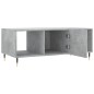 vidaXL Couchtisch Betongrau 102x50x40 cm Holzwerkstoff vidaXL Couchtisch Betongrau 102x50x40 cm Holzwerkstoff