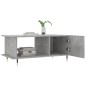 vidaXL Couchtisch Betongrau 90x50x40 cm Holzwerkstoff vidaXL Couchtisch Betongrau 90x50x40 cm Holzwerkstoff