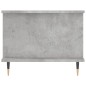 vidaXL Couchtisch Betongrau 90x50x40 cm Holzwerkstoff vidaXL Couchtisch Betongrau 90x50x40 cm Holzwerkstoff