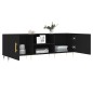 vidaXL TV-Schrank Schwarz 150x30x50 cm Holzwerkstoff vidaXL TV-Schrank Schwarz 150x30x50 cm Holzwerkstoff