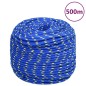 vidaXL Bootsseil Blau 10 mm 500 m Polypropylen vidaXL Bootsseil Blau 10 mm 500 m Polypropylen
