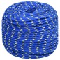 vidaXL Bootsseil Blau 10 mm 500 m Polypropylen vidaXL Bootsseil Blau 10 mm 500 m Polypropylen