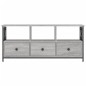 vidaXL TV-Schrank Grau Sonoma 102x33x45 cm Holzwerkstoff & Eisen vidaXL TV-Schrank Grau Sonoma 102x33x45 cm Holzwerkstoff & Eisen
