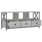 vidaXL TV-Schrank Grau Sonoma 102x33x45 cm Holzwerkstoff & Eisen vidaXL TV-Schrank Grau Sonoma 102x33x45 cm Holzwerkstoff & Eisen