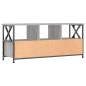 vidaXL TV-Schrank Grau Sonoma 102x33x45 cm Holzwerkstoff & Eisen vidaXL TV-Schrank Grau Sonoma 102x33x45 cm Holzwerkstoff & Eisen