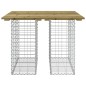 vidaXL Gartenbank aus Gabionen 100x102x72 cm Kiefernholz Imprägniert vidaXL Gartenbank aus Gabionen 100x102x72 cm Kiefernholz Imprägniert