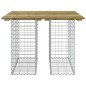 vidaXL Gartenbank aus Gabionen 100x102x72 cm Kiefernholz Imprägniert vidaXL Gartenbank aus Gabionen 100x102x72 cm Kiefernholz Imprägniert