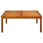 vidaXL Garten-Couchtisch 110x110x45 cm Massivholz Akazie vidaXL Garten-Couchtisch 110x110x45 cm Massivholz Akazie